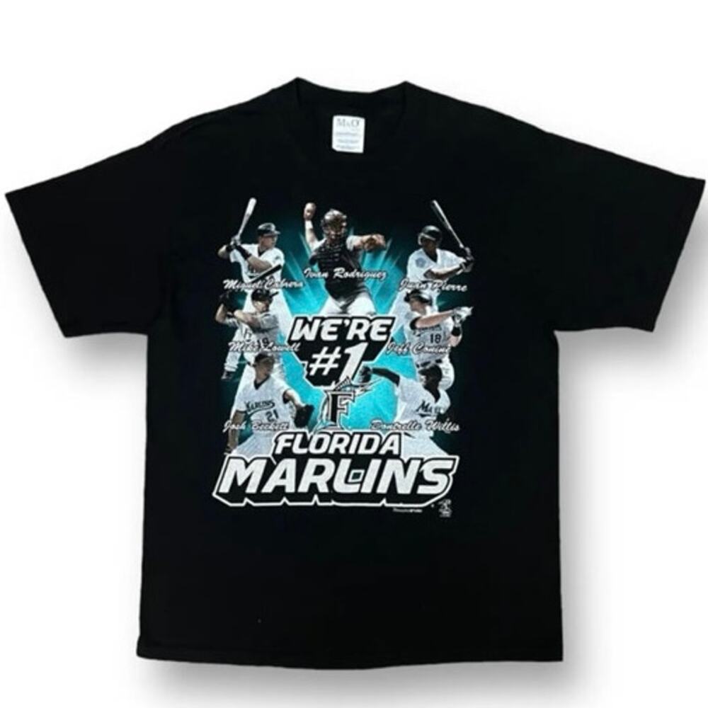 MLB Sportswear Vintage Vintage Marlins MLB Sports T-shirt Size: US L